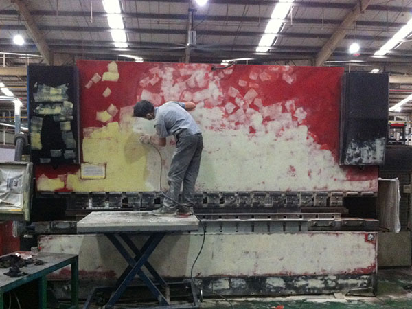 沈陽二手設備翻新噴漆需要注意的要點有哪些