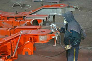 設備噴漆翻新是廢舊設備技術的提升